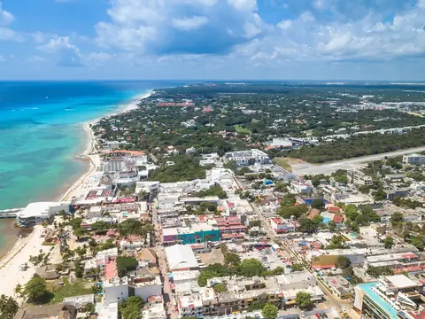 Vista aérea de Playa del Carmen