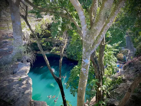 Cenote Zaci in Valladolid